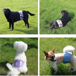 Reusable Dog Belly Bands for Male Dogs Diapers,4 Pack Premium Washable ,XXL